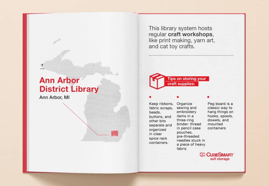 map of ann arbor and location of the ann arbor public library