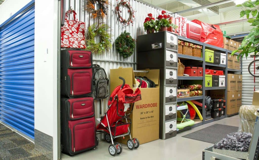 example of organized storage unit