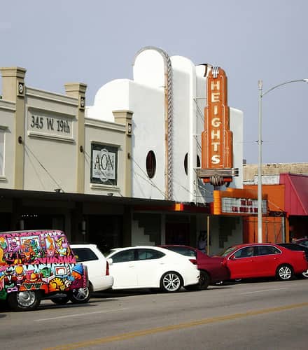 The Heights Buildings in Downtown Houston