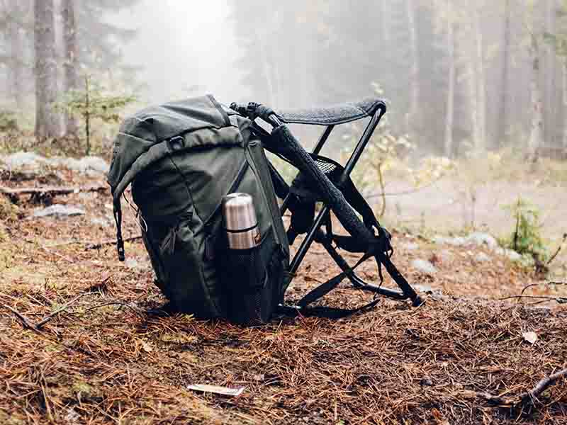 Camping backpack