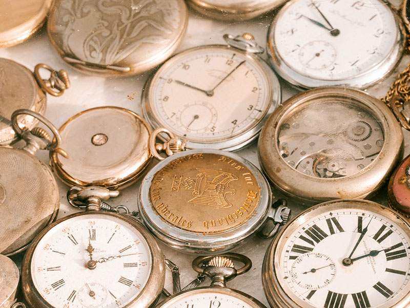 Pocket watch collection.