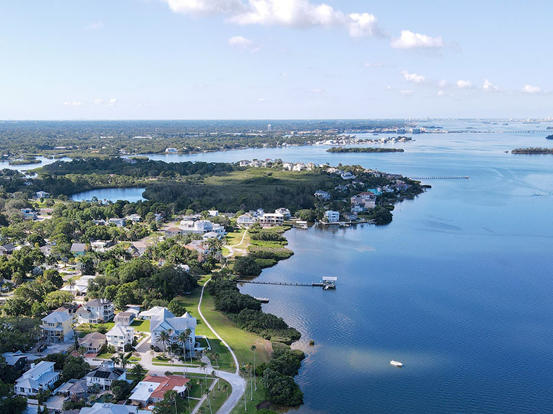 Overview of Palm Harbor, FL.