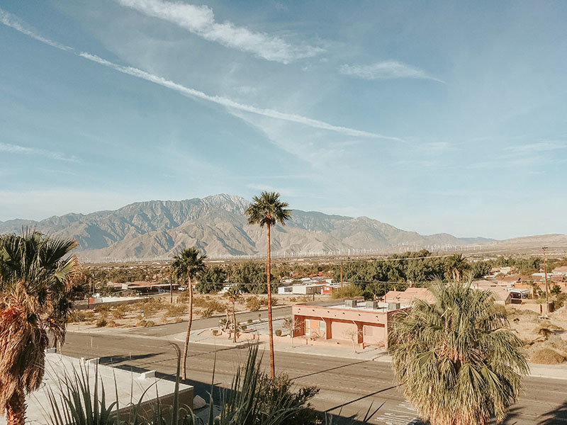 Palm Springs California.