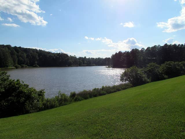 Lake in Cary, North Carolina