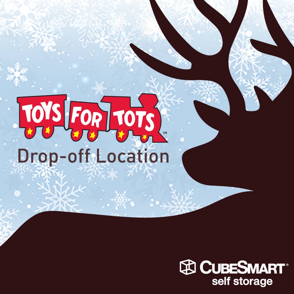Toys for Tots drop-off locations at select CubeSmart Self Storage facilities