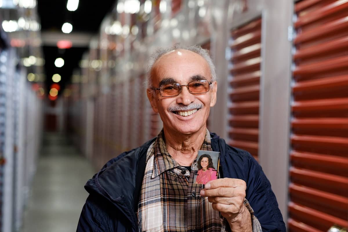 Jose inside self storage wife photo