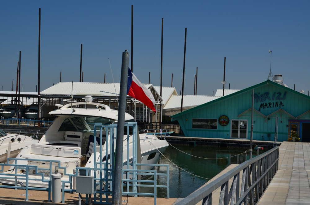 Pier 121 Marina at Lake Lewisville in Lewisville, Texas