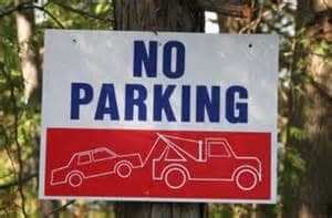 no parking sign