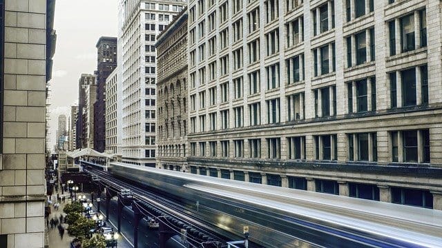 chicago L train