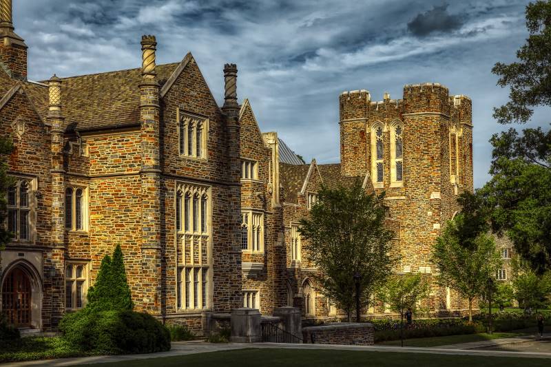 Duke University campus building