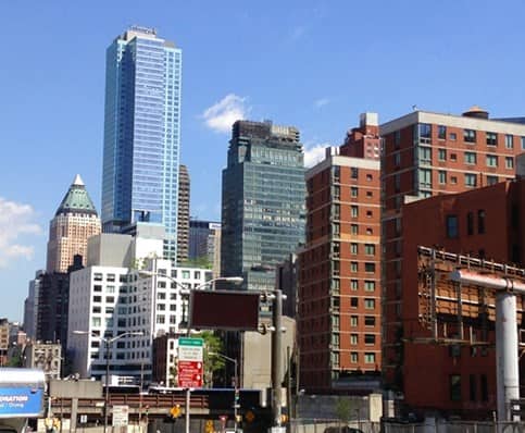 view of buildings in NYC