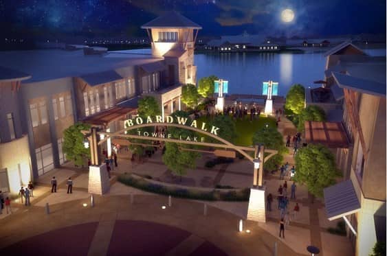 Towne Lake Boardwalk in Houston, TX