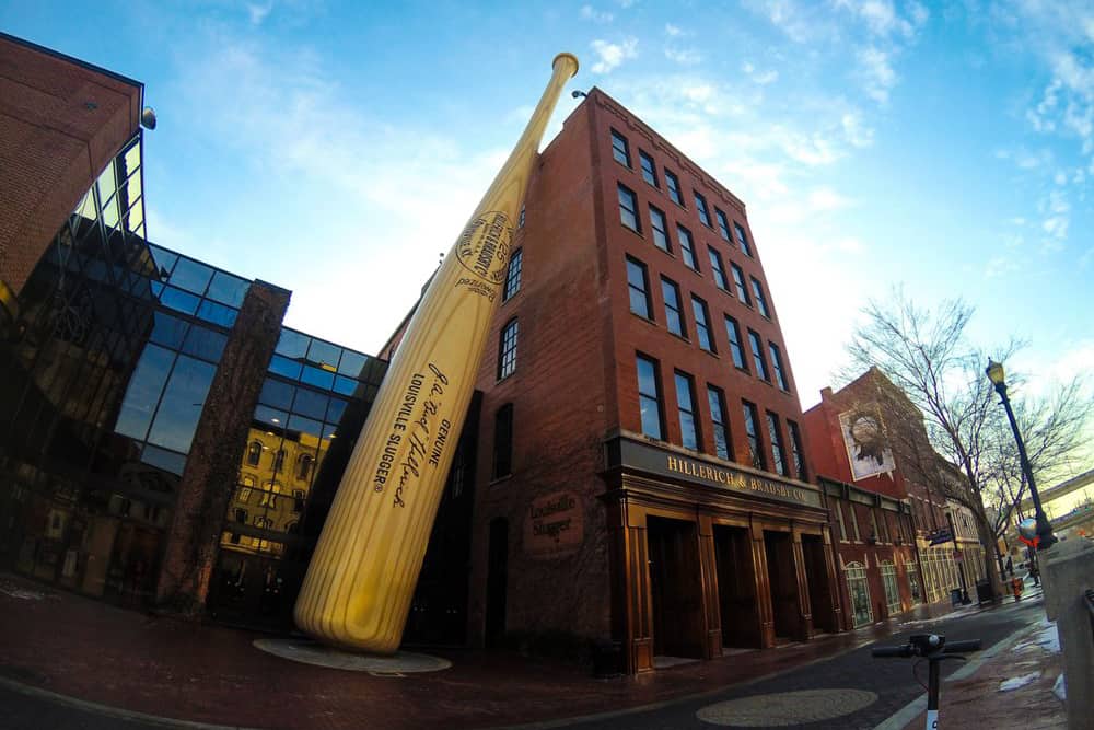 World's largest baseball bat outside the Louisville Slugger Museum