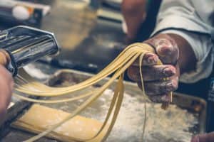 Fresh pasta in Van Nest, The Bronx