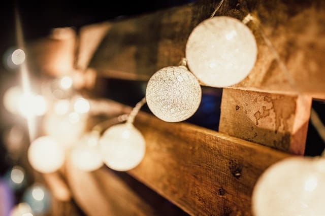 string lights - mini globes