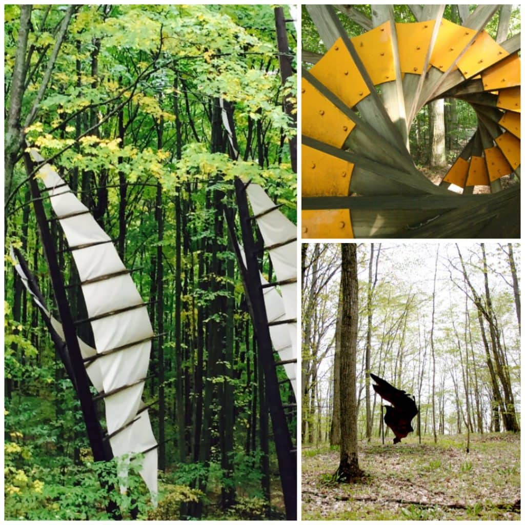 Michigan Legacy Art Park in Thompsonville, MI