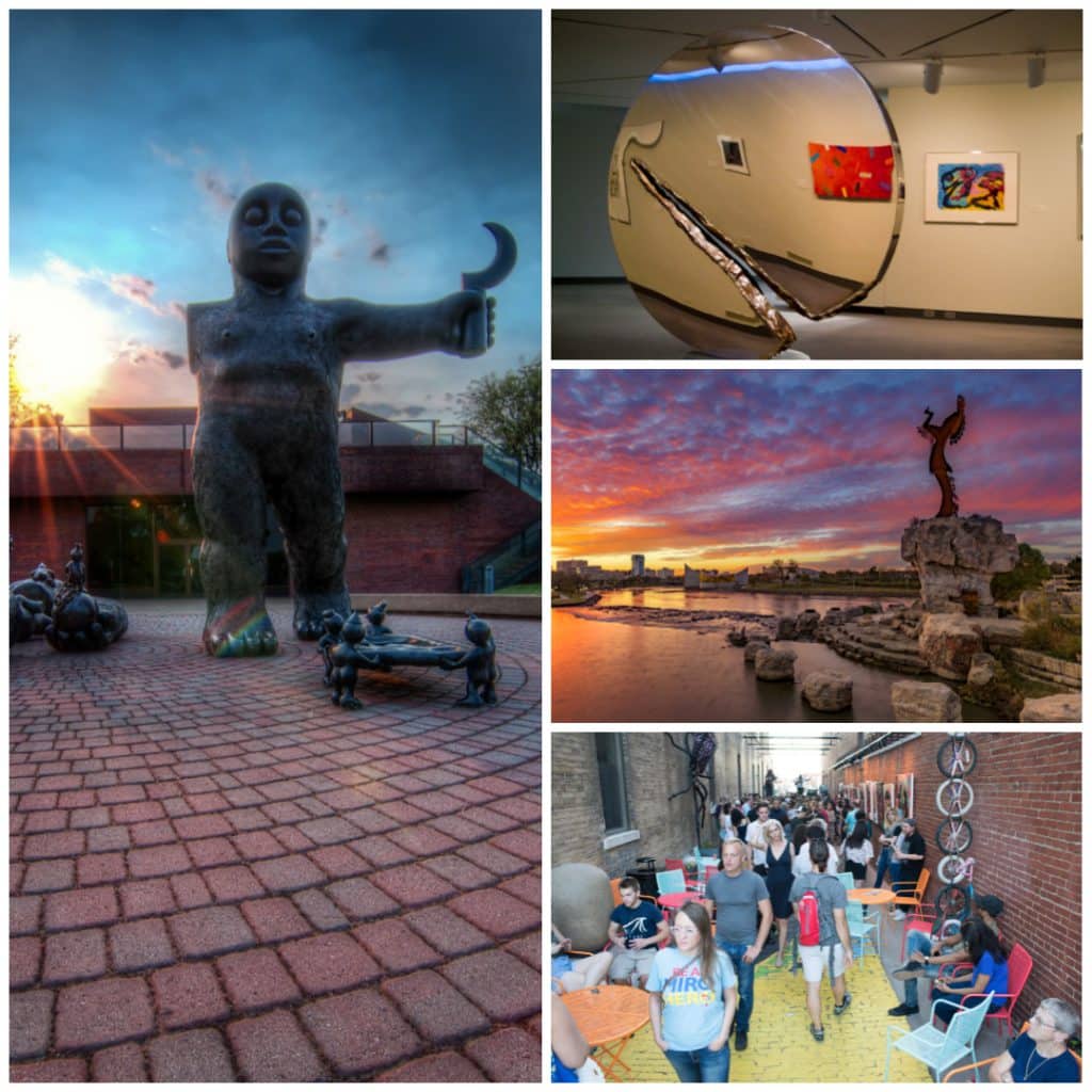 Wichita, Kansas art scene, museums, public art, and events
